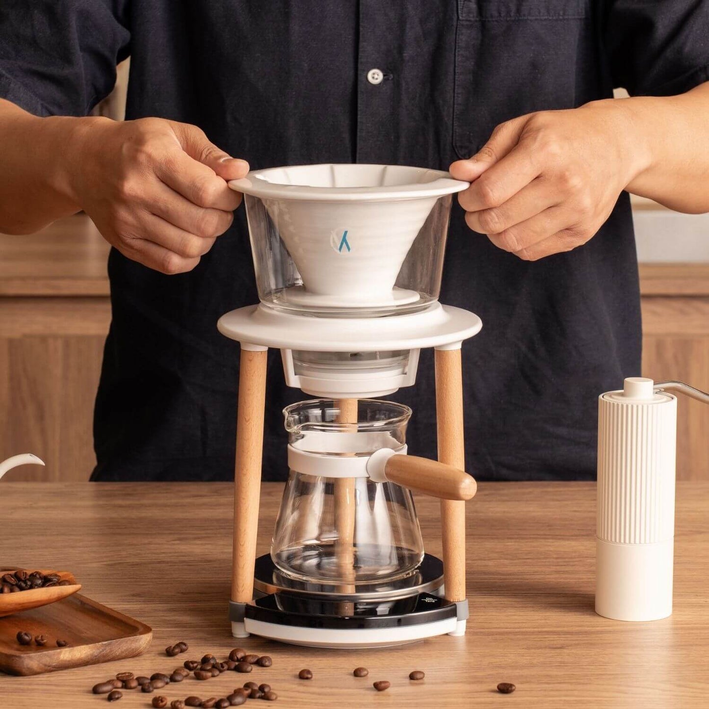 Wabilogic™ SENZ V™ Ceramic Florente Dripper - full set