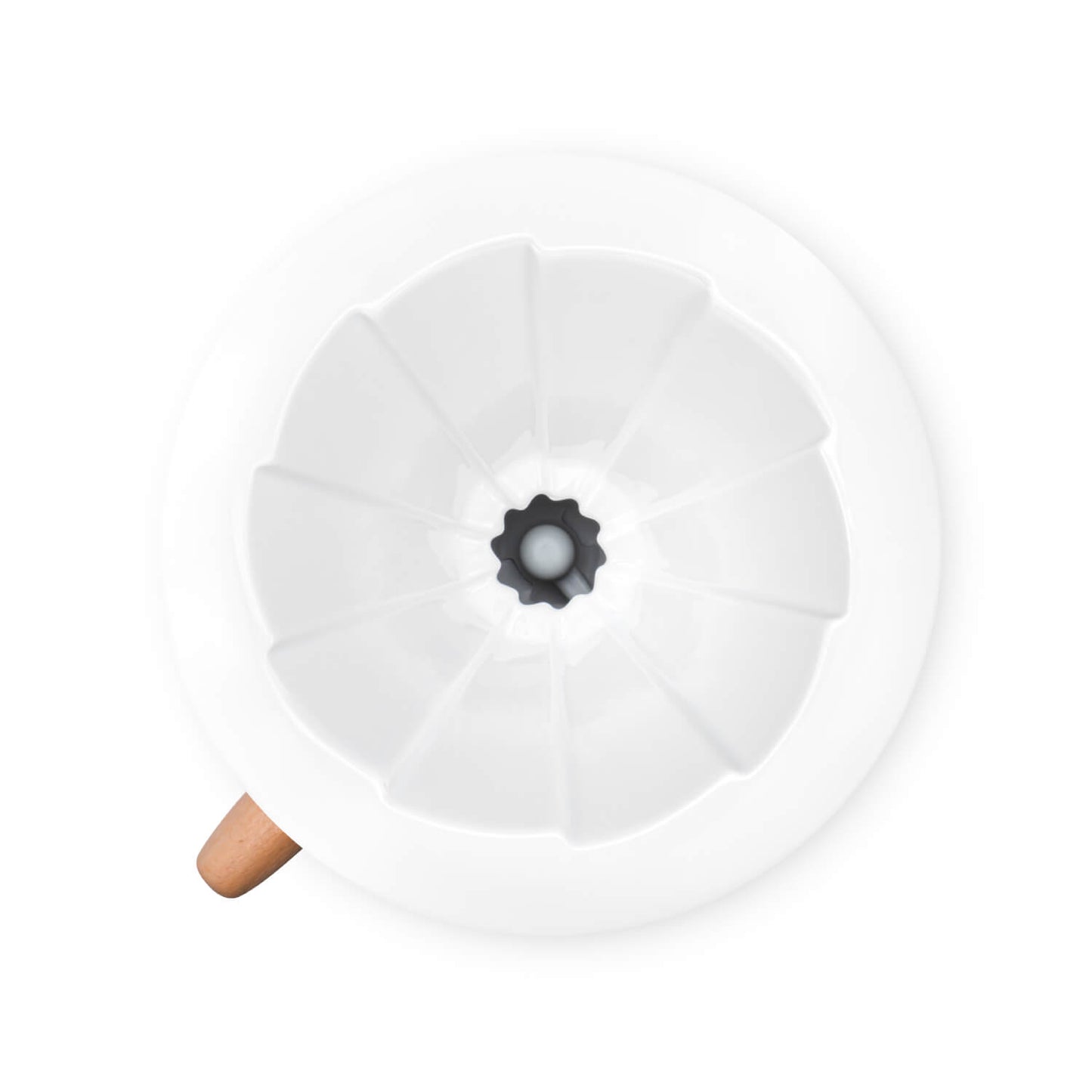 Wabilogic™ SENZ V™ Ceramic Florente Dripper - top shot