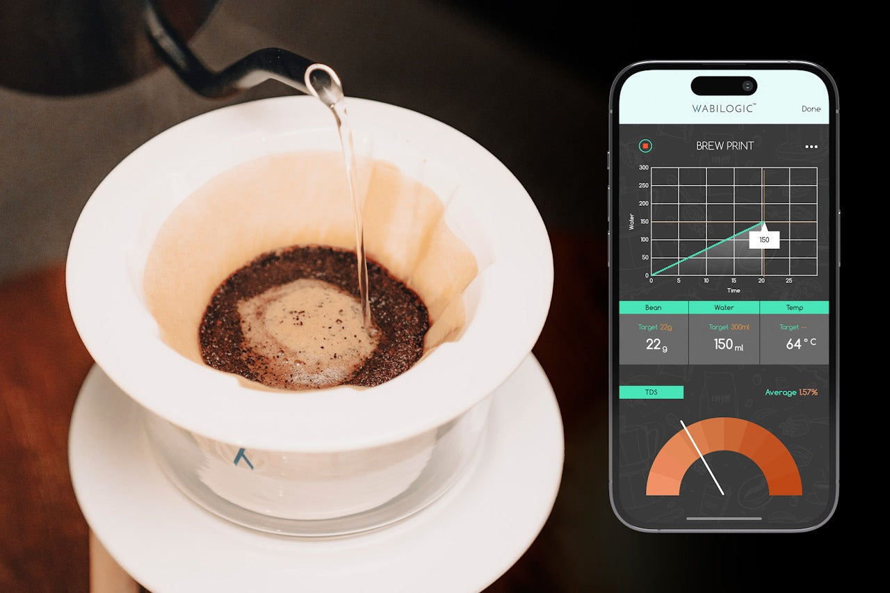 Reproduce the exact taste by replicating the water flow throughout the brewing process